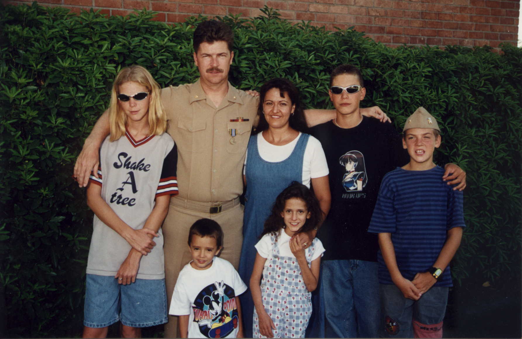 Cecil, Armida and children 1997
